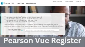 Pearson Vue Register