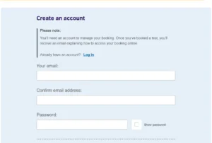 Create An account