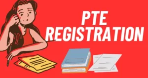 PTE Registration