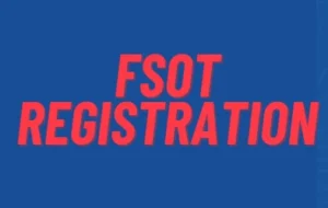 FSOT Registration