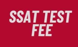 SSAT Fee